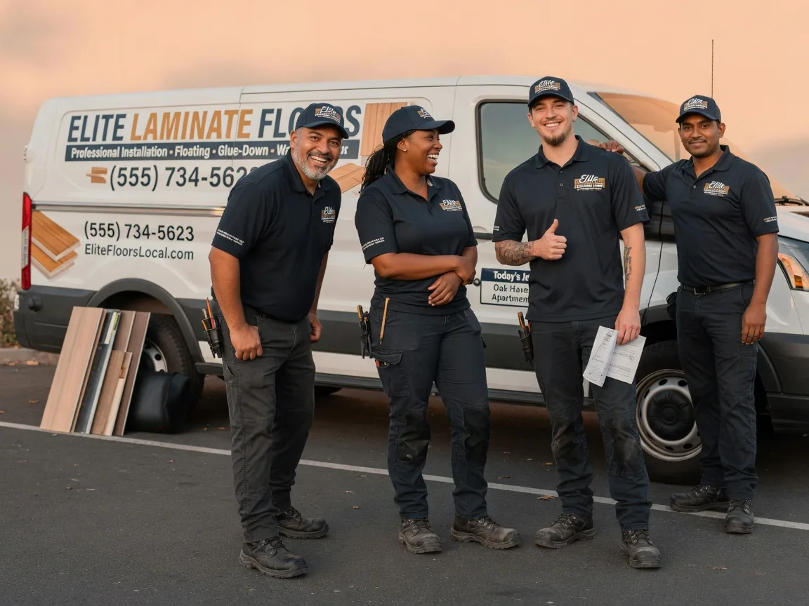 Laminate flooring installation company in Ernest, PA